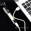 USB Rechargeable Zoom Flashlight